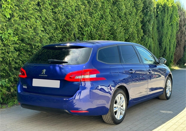 Peugeot 308 cena 36500 przebieg: 135000, rok produkcji 2018 z Ostrzeszów małe 92